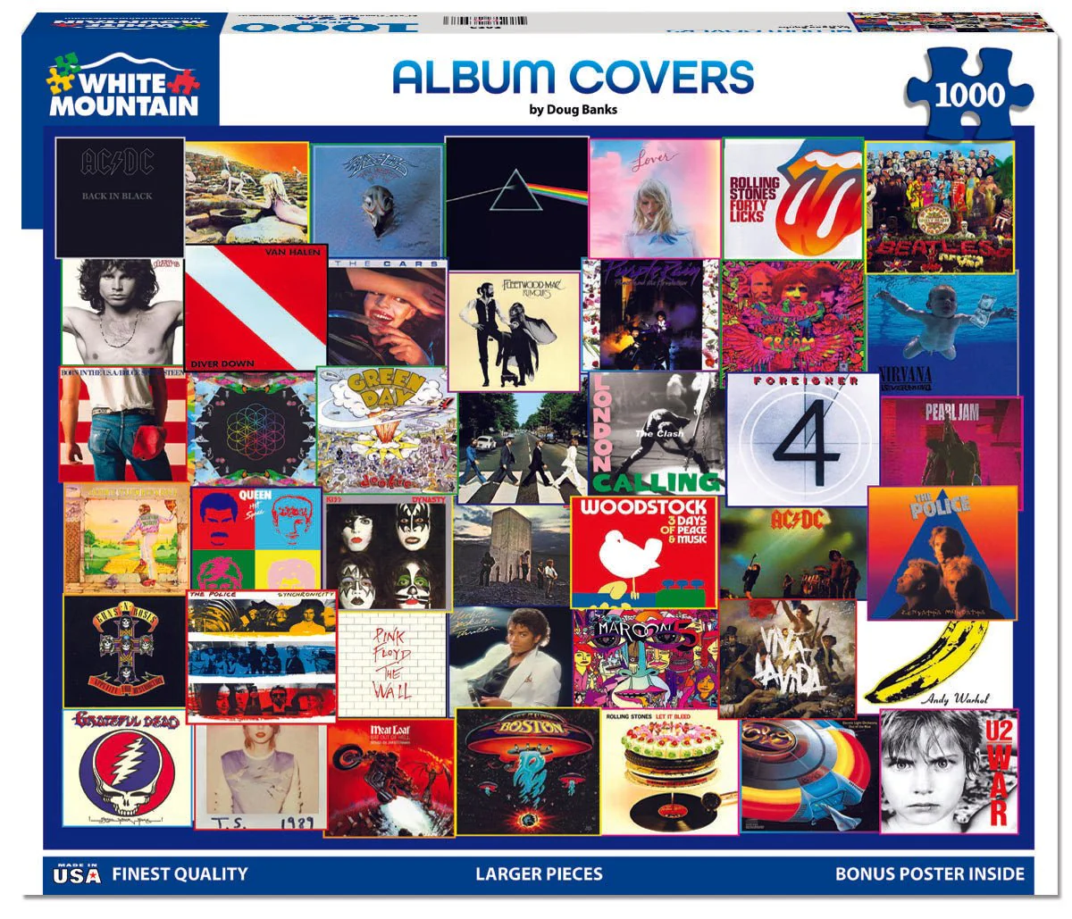 Album Covers PG-13 (2023pz) - 1000 Piece Jigsaw Puzzle - Image 2
