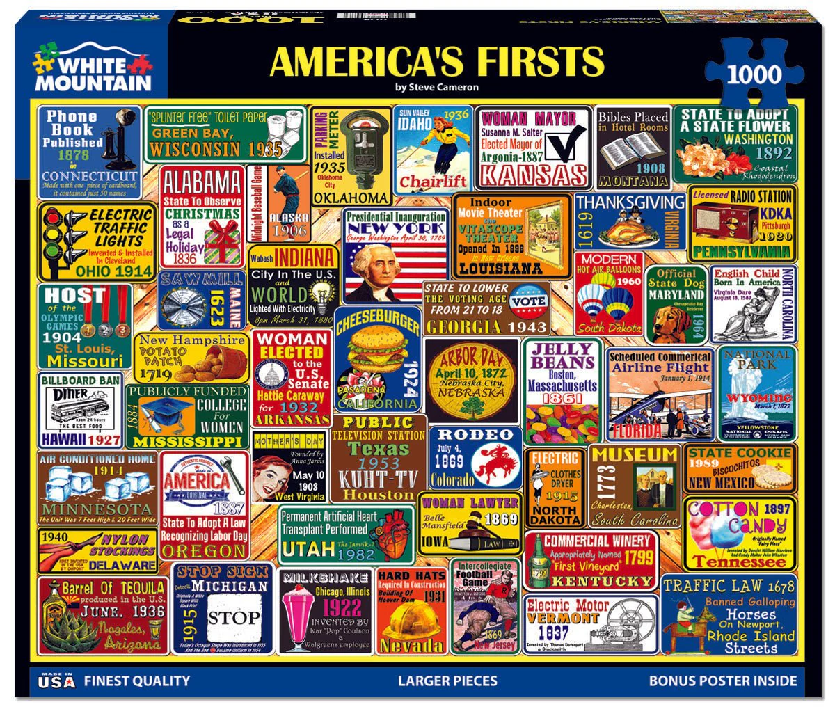 America’s First (2034pz) - 1000 Piece Jigsaw Puzzle - Image 2