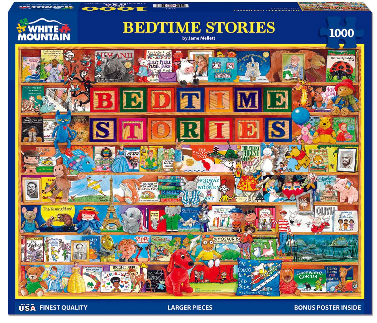 Bedtime Stories (2151pz) - 1000 Piece Jigsaw Puzzle - Image 2