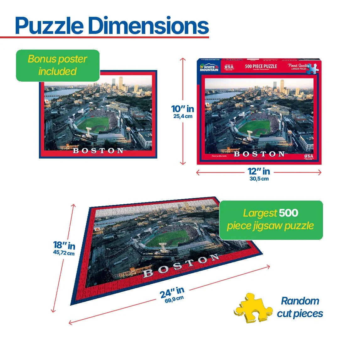 Boston - Fenway Park (643pz) - 500 Pieces - Image 3