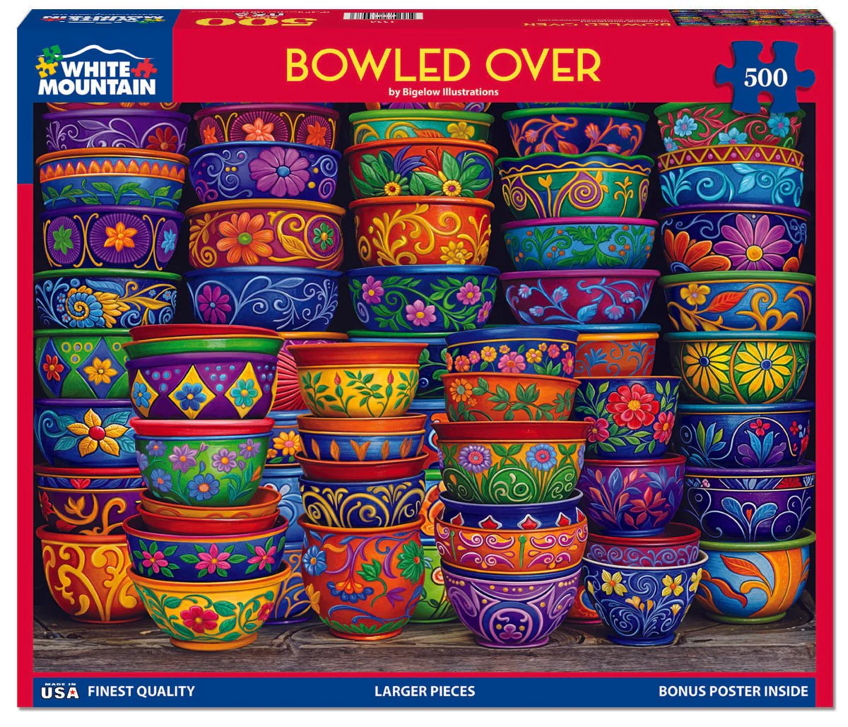 Bowled Over (1996pz) - 500 Piece Jigsaw Puzzle - Image 2