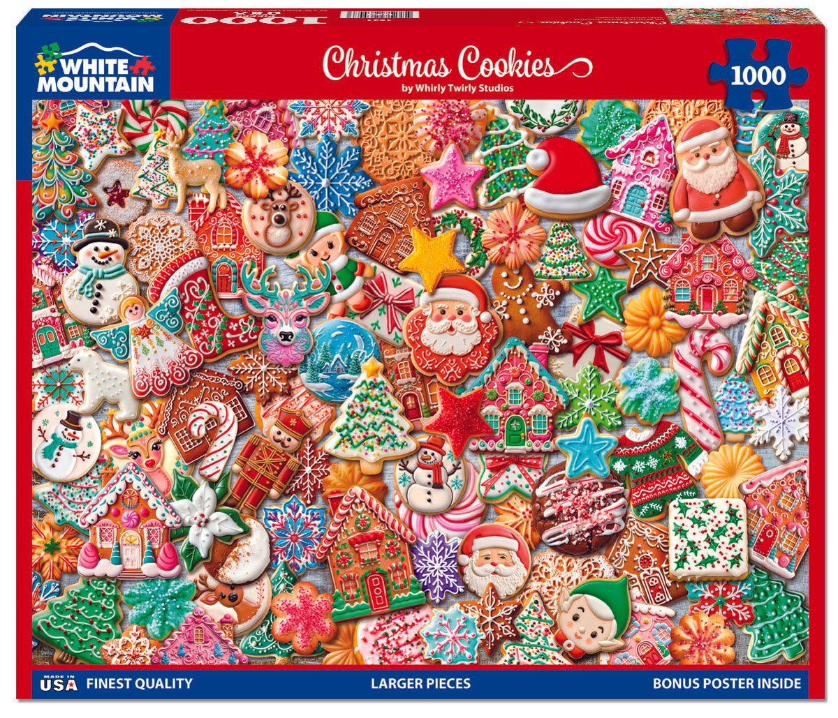 Christmas Cookies (1934pz) - 1000 Piece Jigsaw Puzzle - Image 2