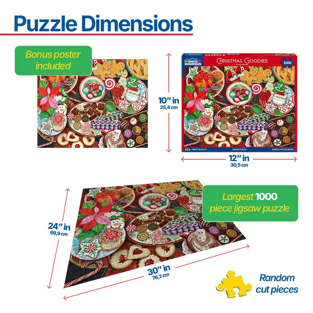 Christmas Goodies (2077pz) - 1000 Piece Jigsaw Puzzle - Image 3
