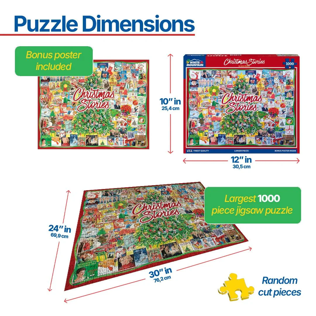 Christmas Stories (1873pz) - 1000 Piece Jigsaw Puzzle - Image 3