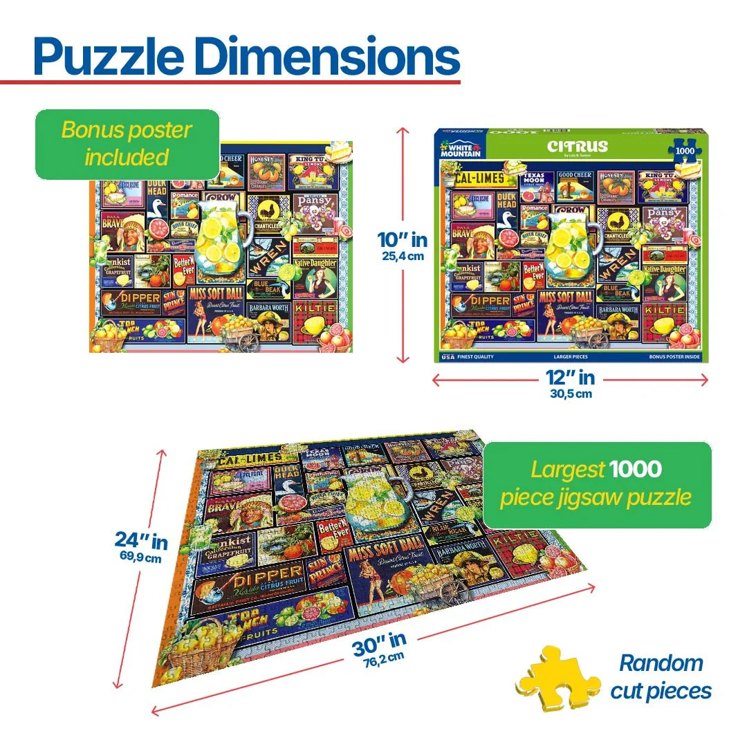 Citrus (1921pz) - 1000 Piece Jigsaw Puzzle - Image 3