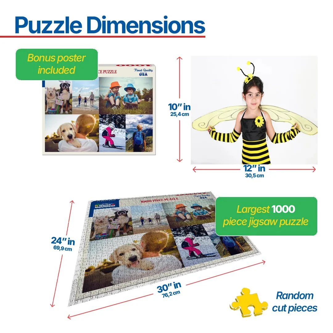 Custom Puzzle 19.25" x 26.625" - 1000 Piece Puzzle - Image 3
