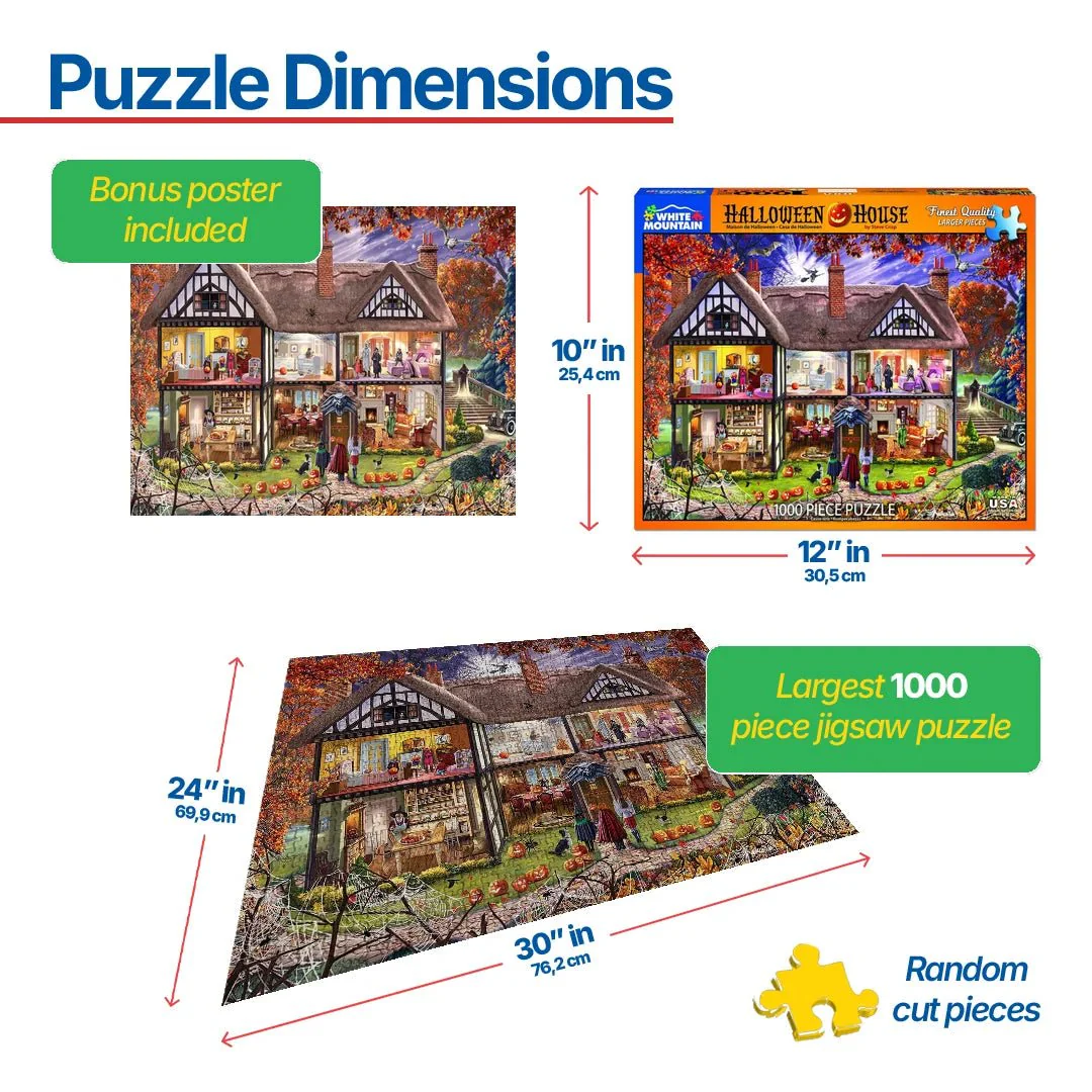 Halloween House (1290pz) - 1000 Pieces - Image 3