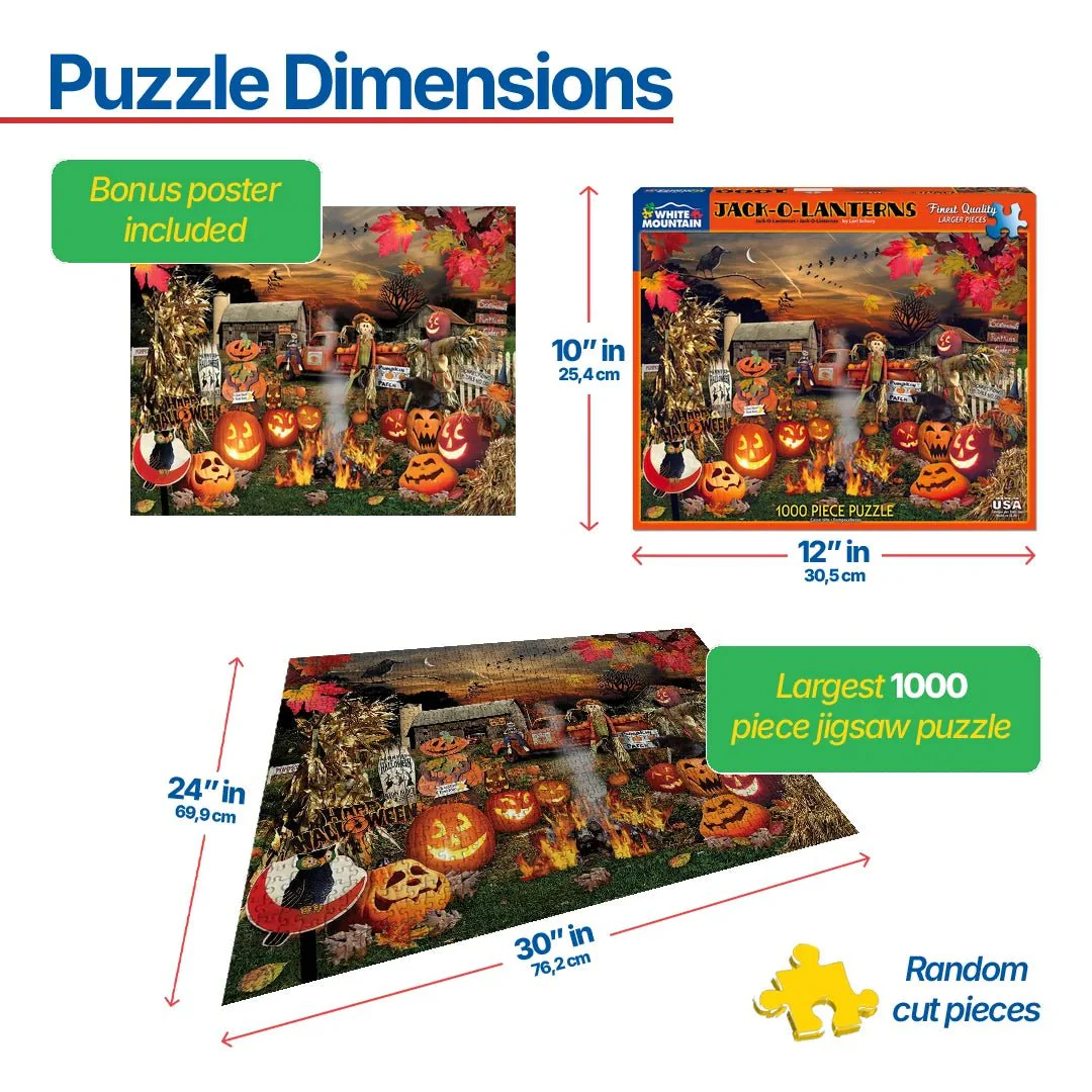 Jack O Lanterns (1120pz) - 1000 Pieces - Image 3