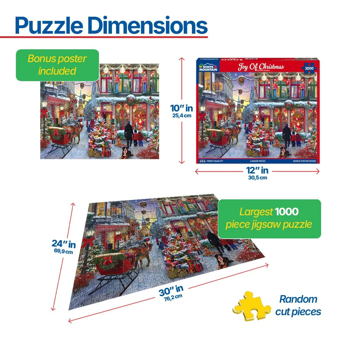 Joy Of Christmas (1910pz) - 1000 Piece Jigsaw Puzzle - Image 3