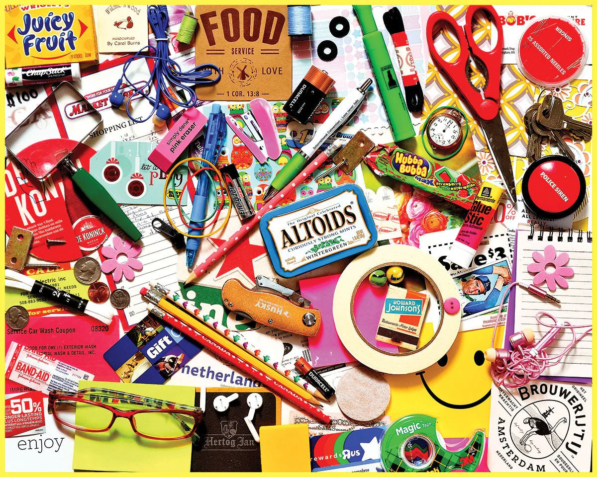 Junk Drawer (1970pz) - 1000 Piece Jigsaw Puzzle