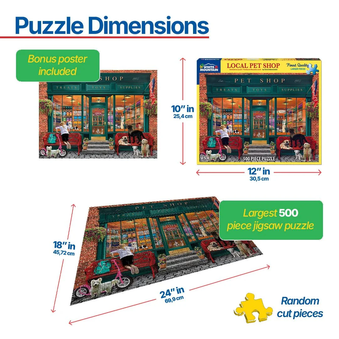 Local Pet Store (1561pz) - 500 Pieces - Image 3