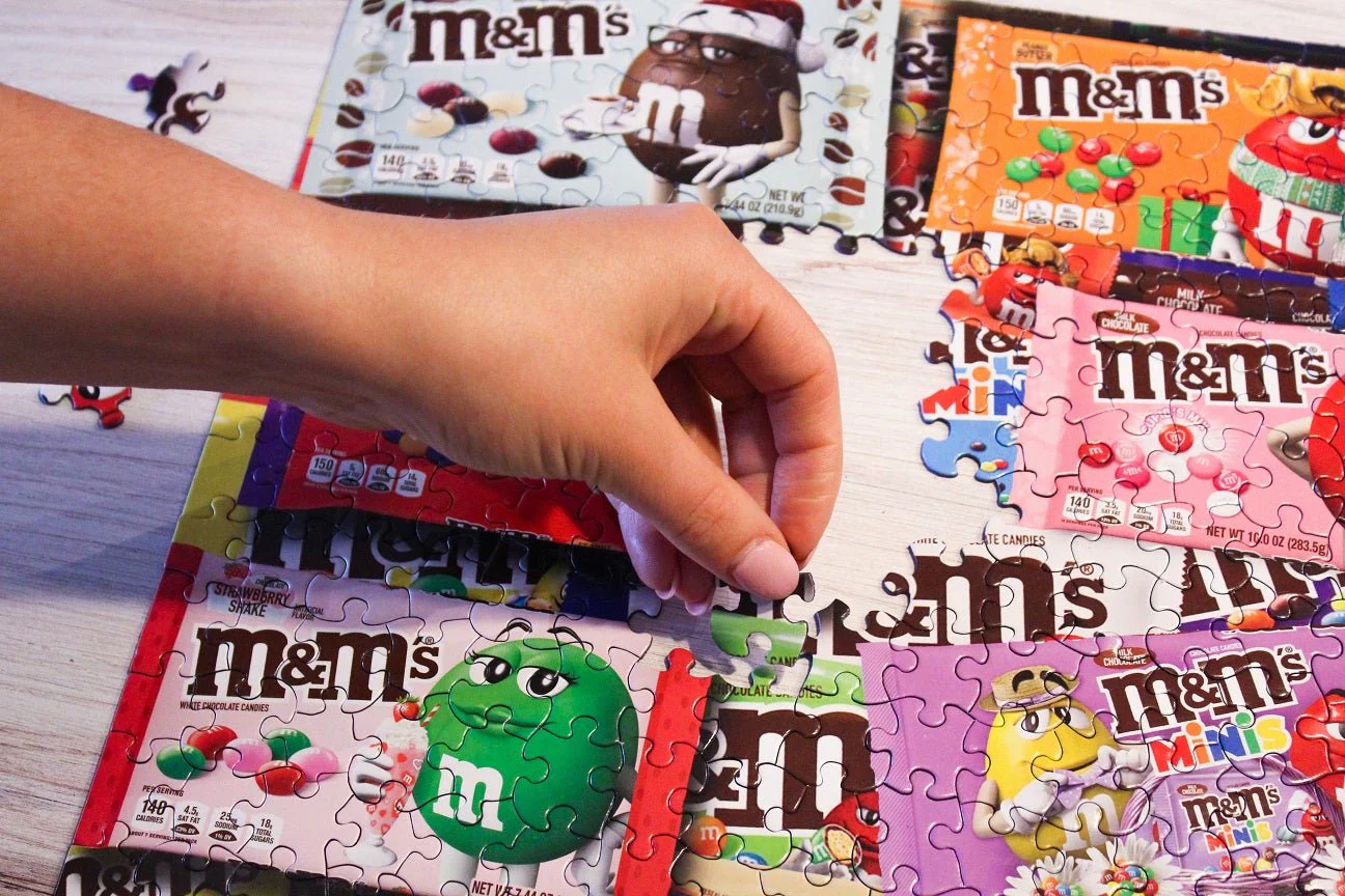 M&M's (1789pz) - 1000 Piece Jigsaw Puzzle - Image 6