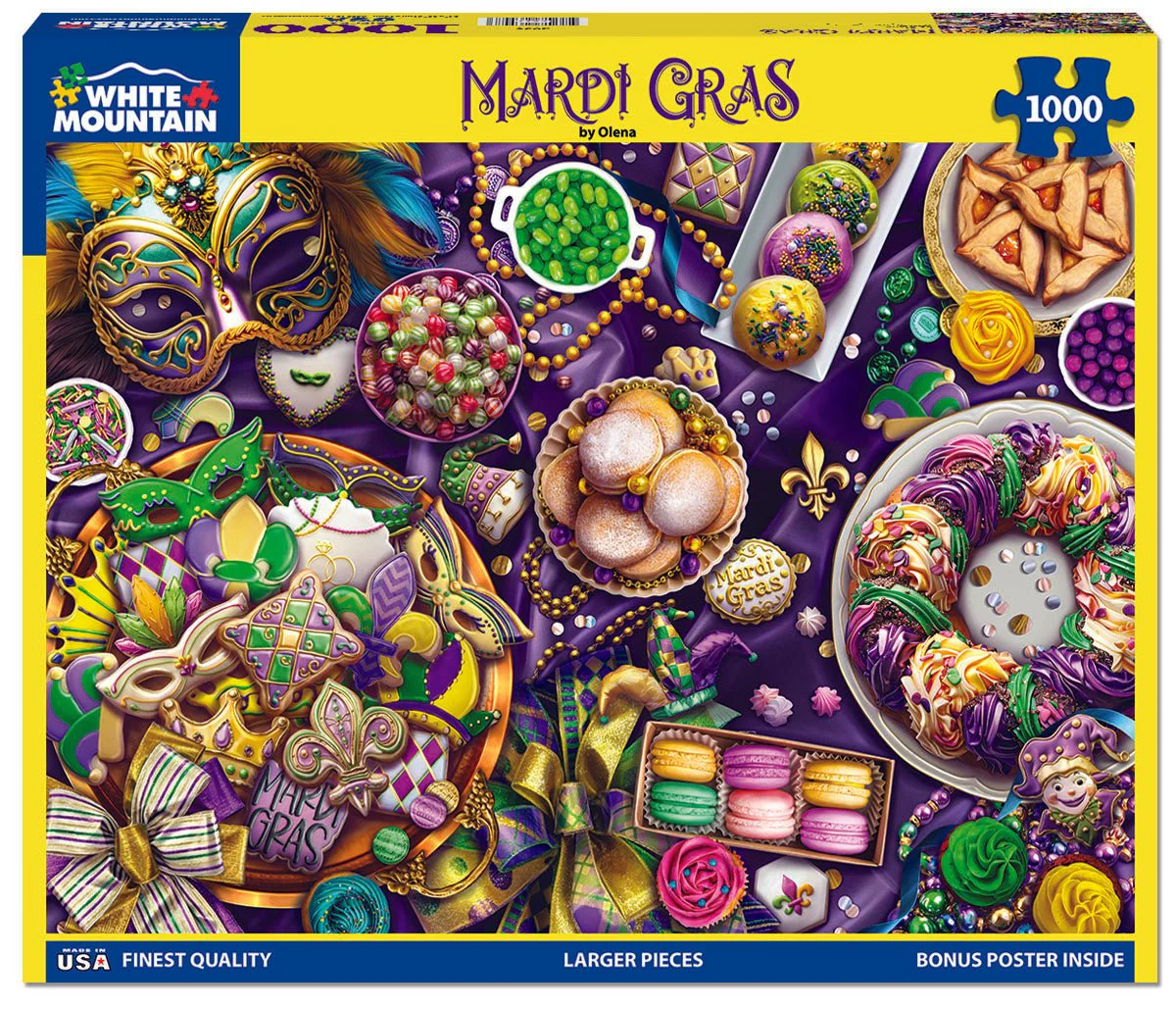 Mardi Gras (2036pz) - 1000 Piece Jigsaw Puzzle - Image 2