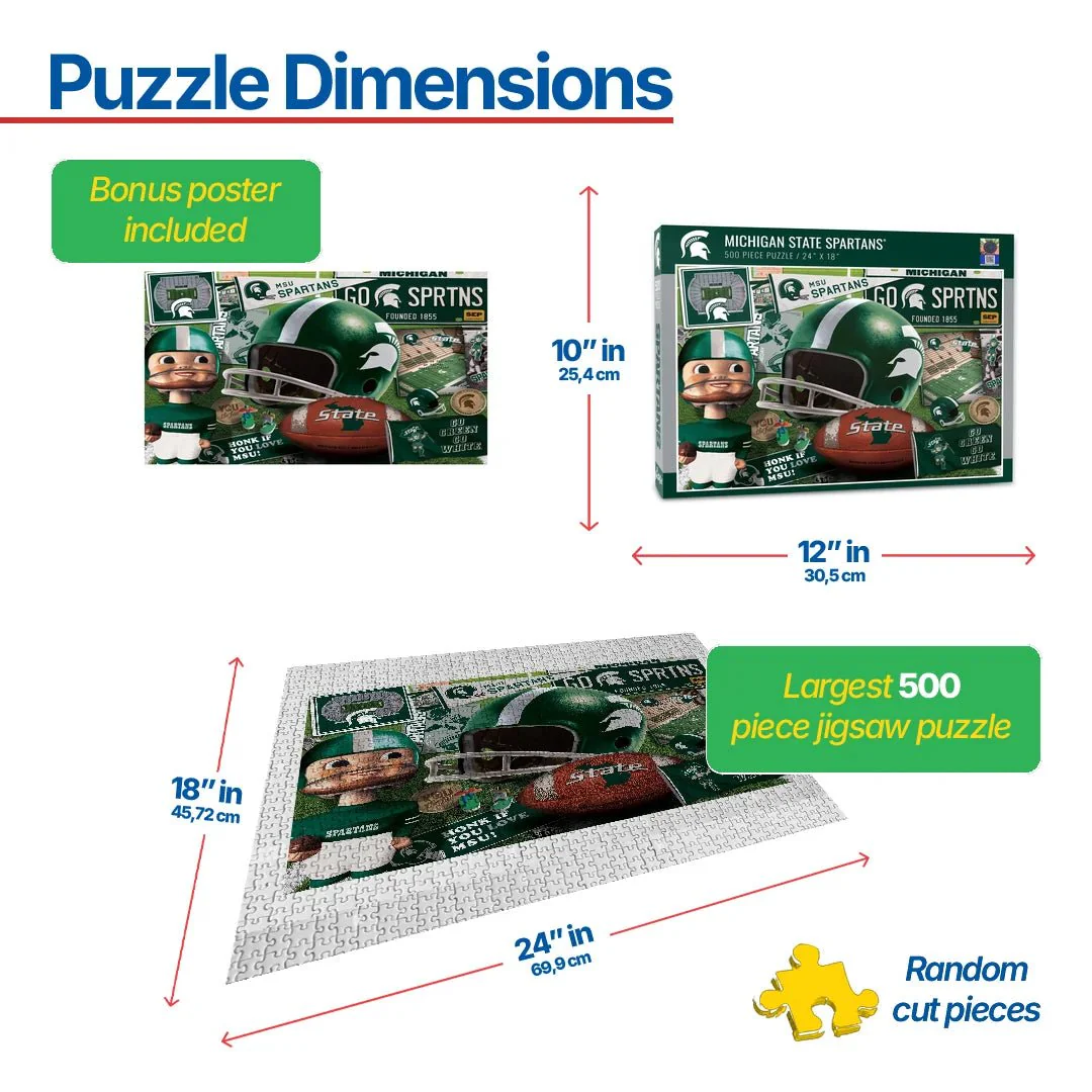 Michigan State Spartans (950080) - 500 Pieces - Image 3