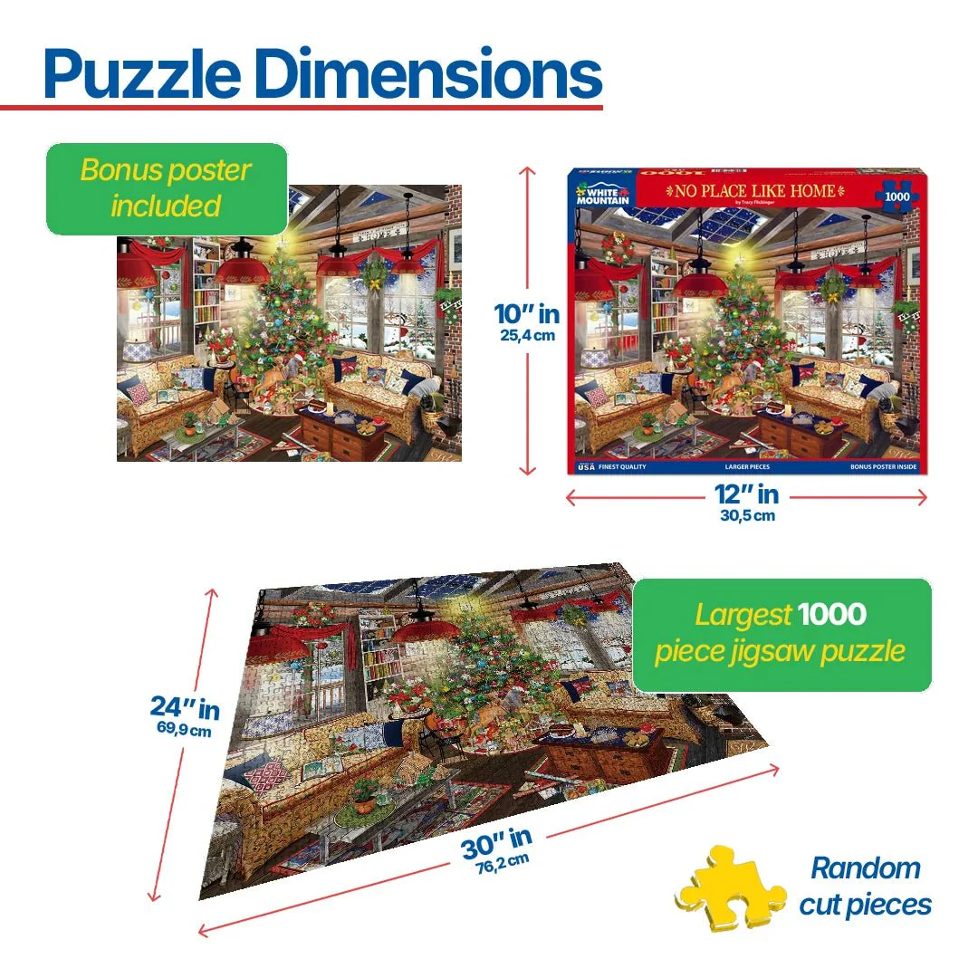 No Place Like Home (1896pz) - 1000 Piece Jigsaw Puzzle - Image 3