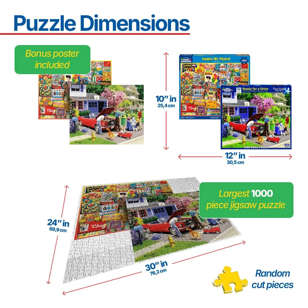 Set of 2: Nostalgic Puzzle Bundle 1000 piece - Image 3