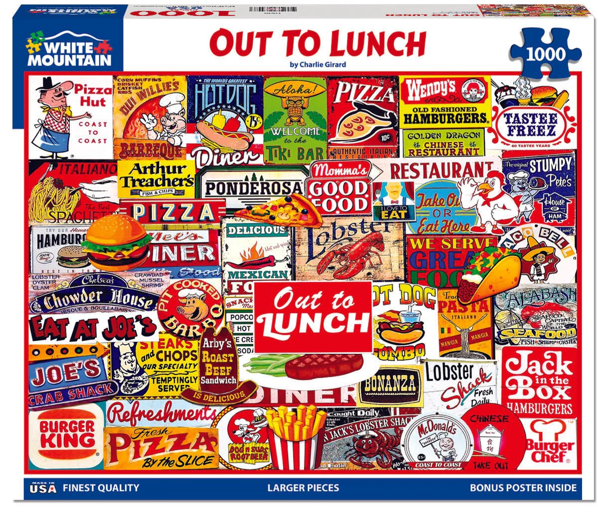 Out To Lunch (1660pz) - 1000 Pieces - Image 2