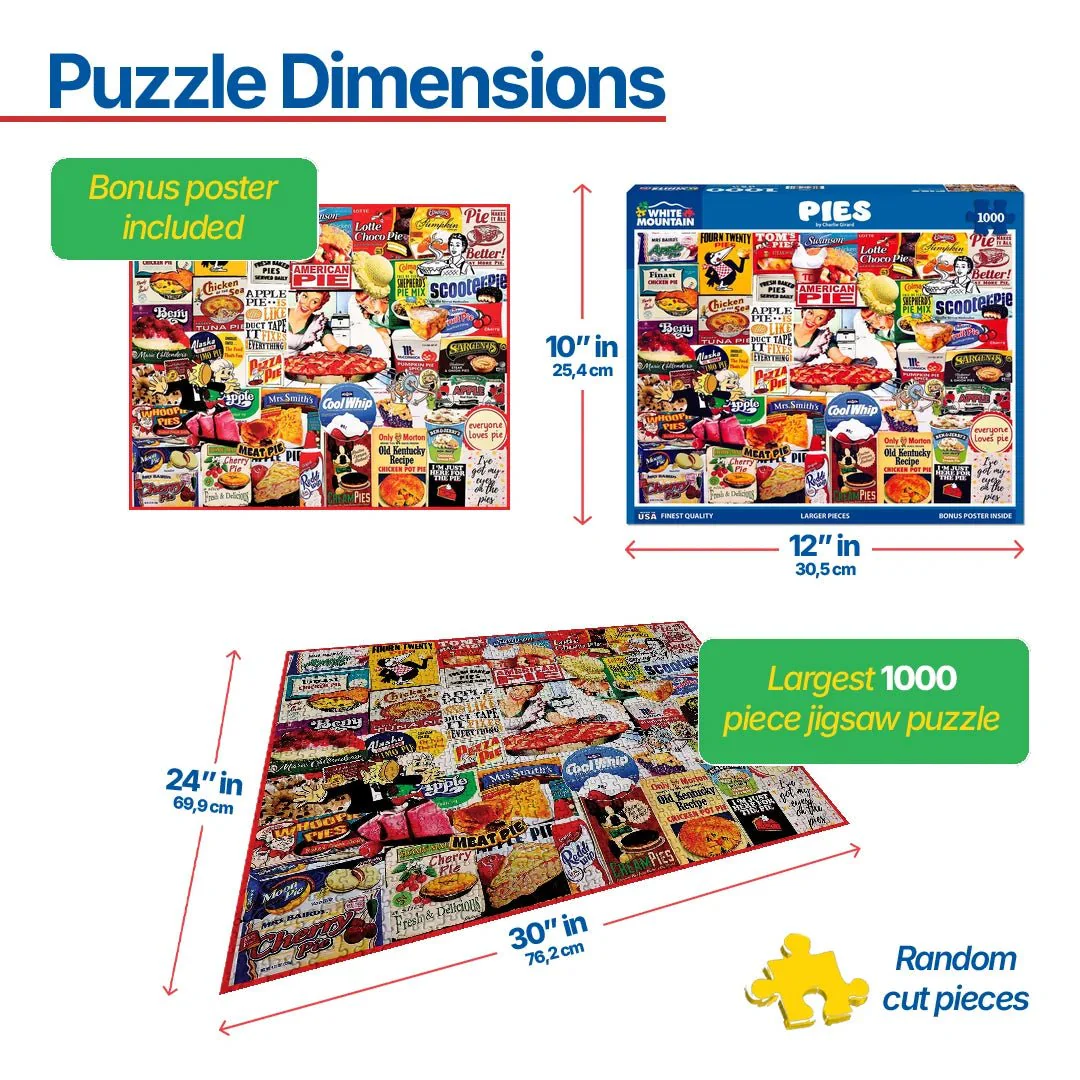 Pies (1887pz) - 1000 Piece Jigsaw Puzzle - Image 3