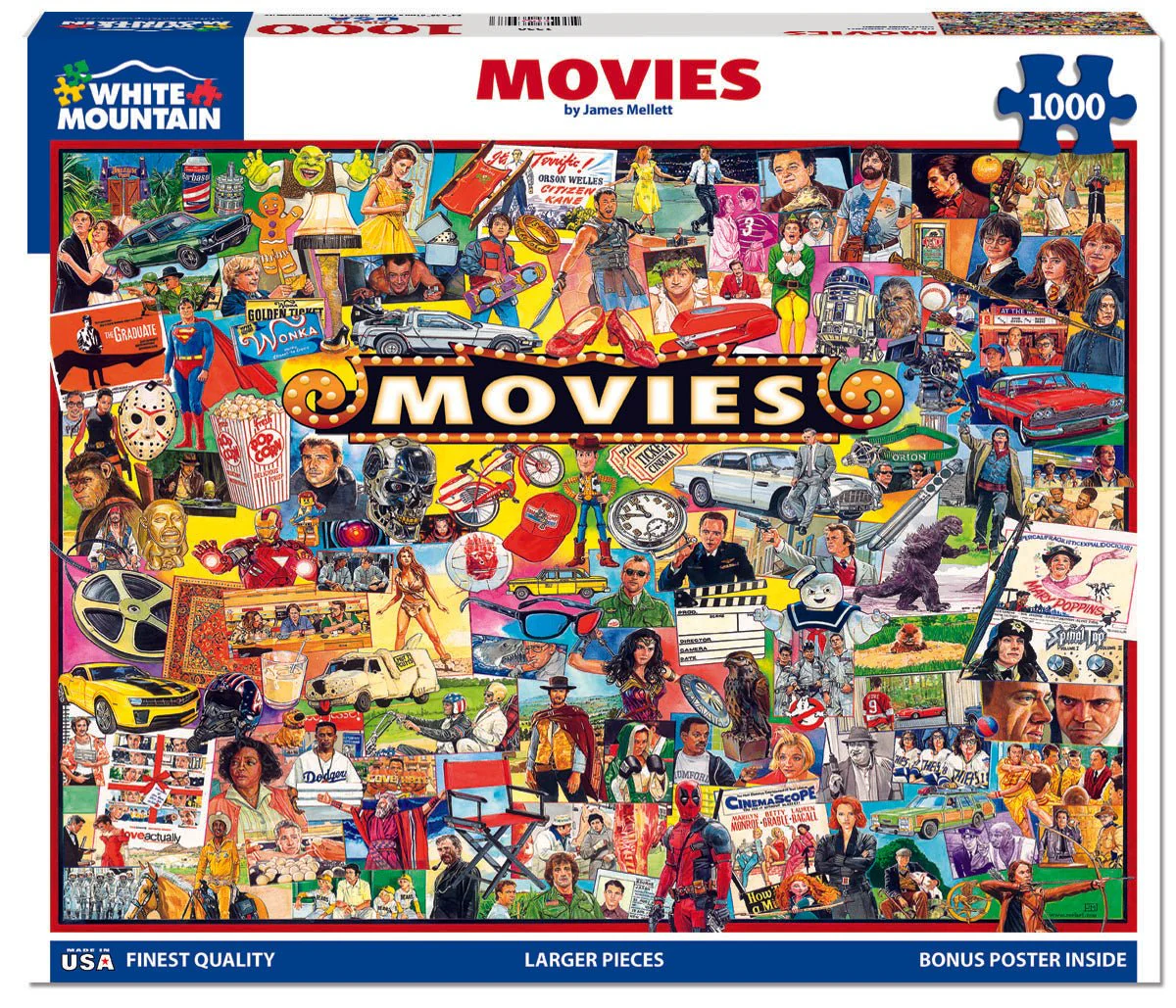 Set of 2: Artist Jim Mellett- Pop Culture Bundle 1000 piece - Image 5