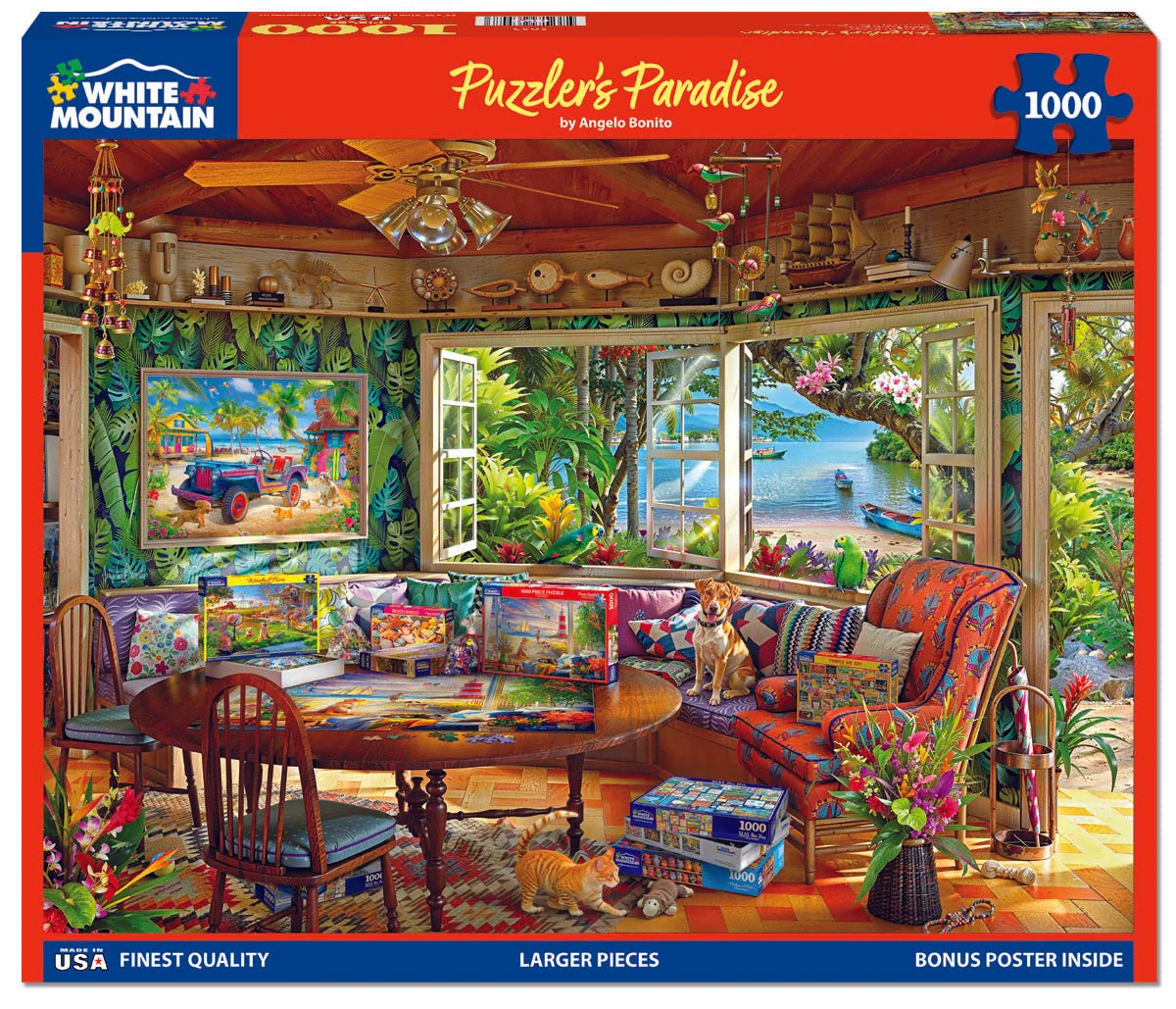 Puzzler’s Paradise (2093pz) - 1000 Piece Jigsaw Puzzle - Image 2