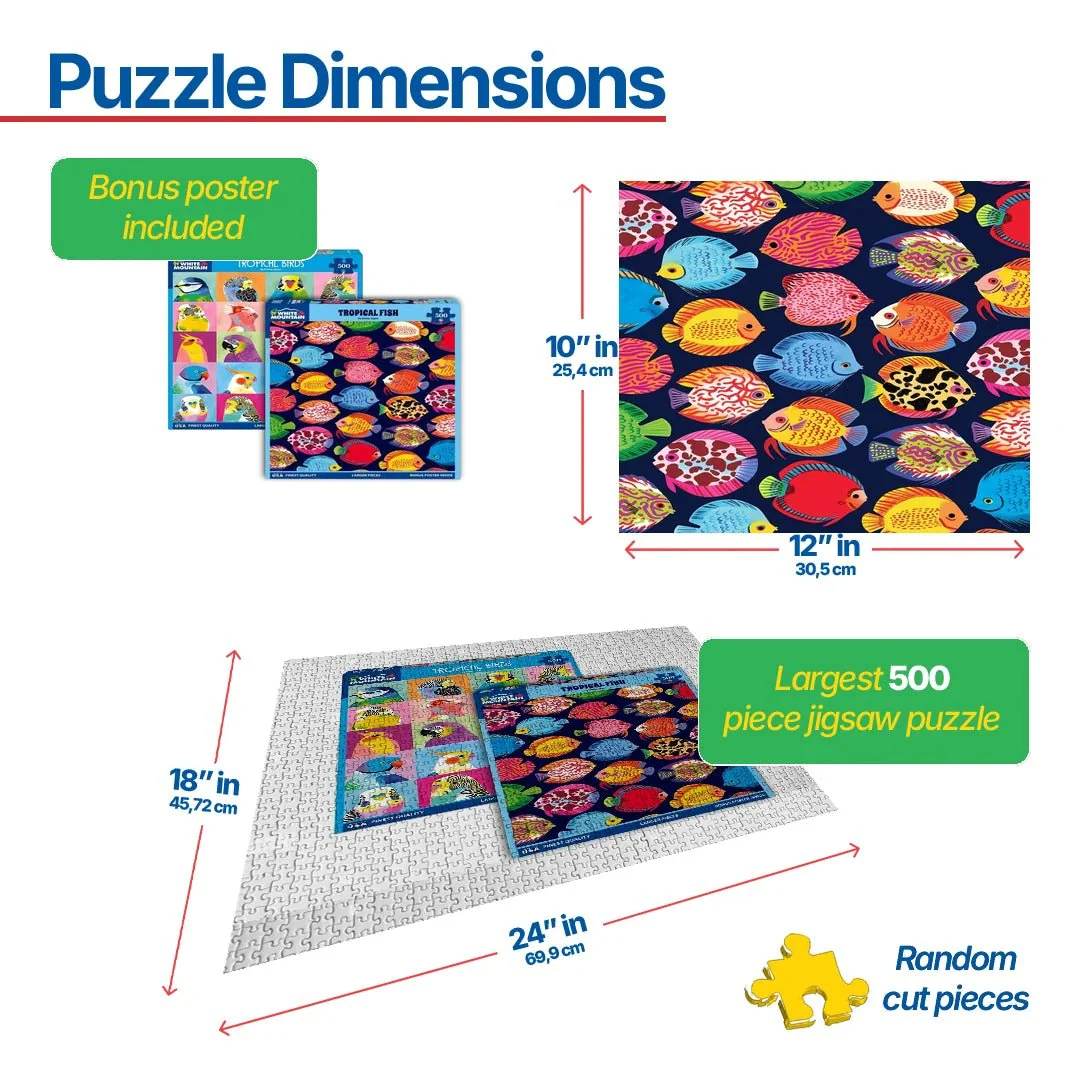 Set of 2: Tropical Animal Bundle 500 piece - Image 3