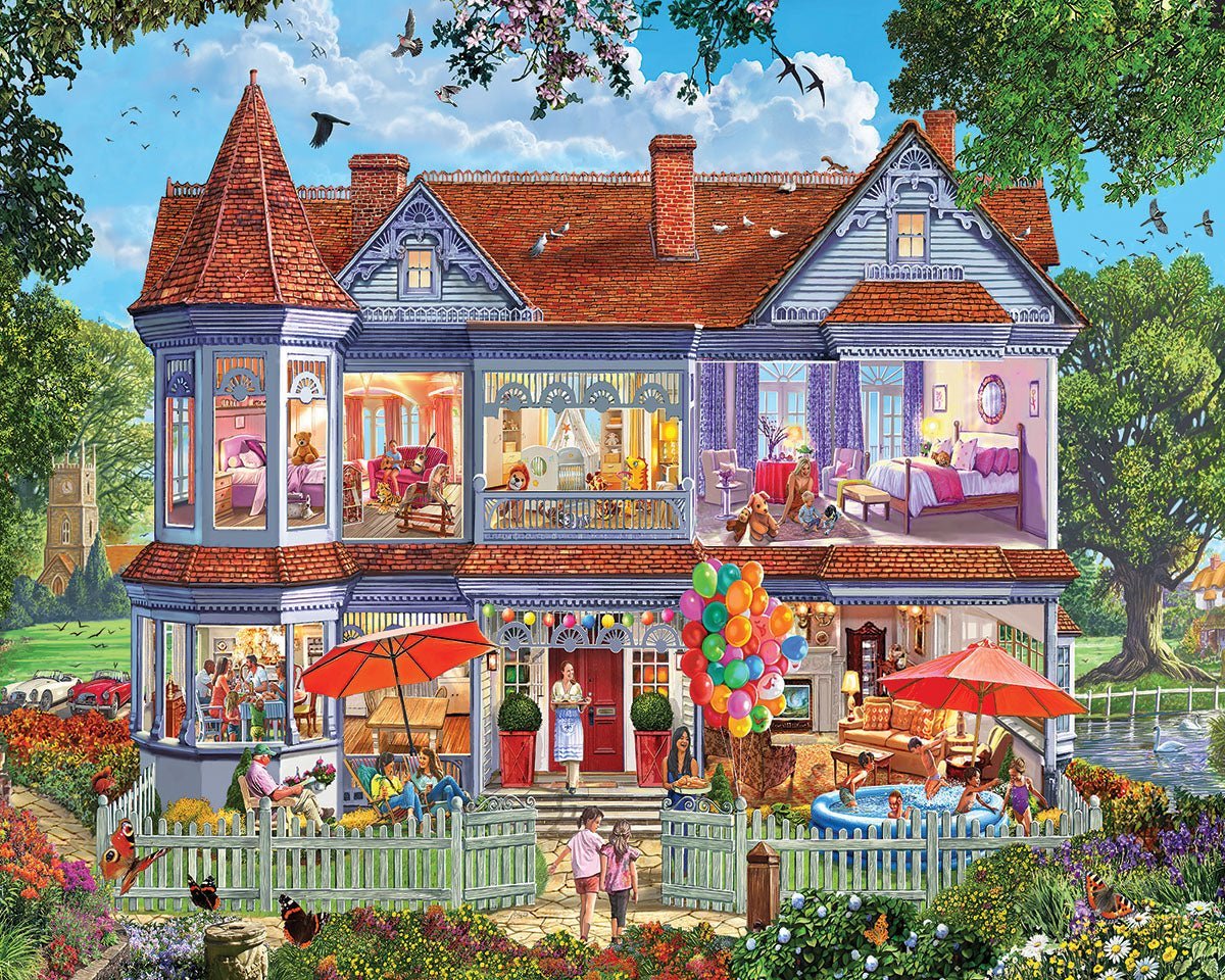 Set of 3: Artist Steve Crisp - Country Retreats Bundle 1000 piece - Image 2