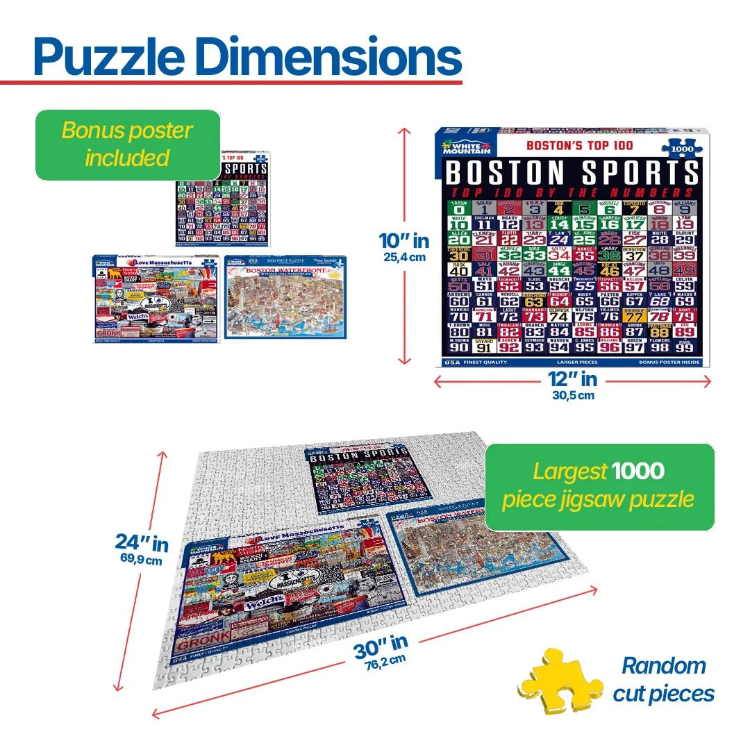 Set of 3: Boston Bundle 1000 piece - Image 3