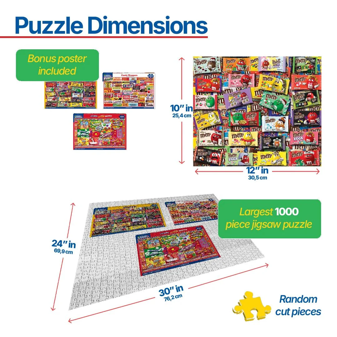 Set of 3: I Love Candy Bundle 1000 piece - Image 3