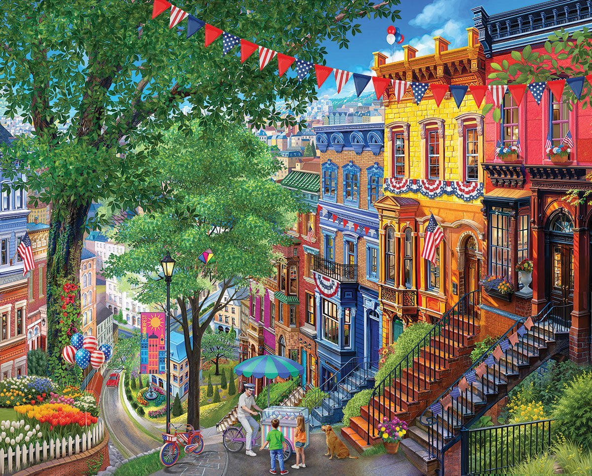 Set of 4: Seasons in the City Bundle 1000 piece - Image 7