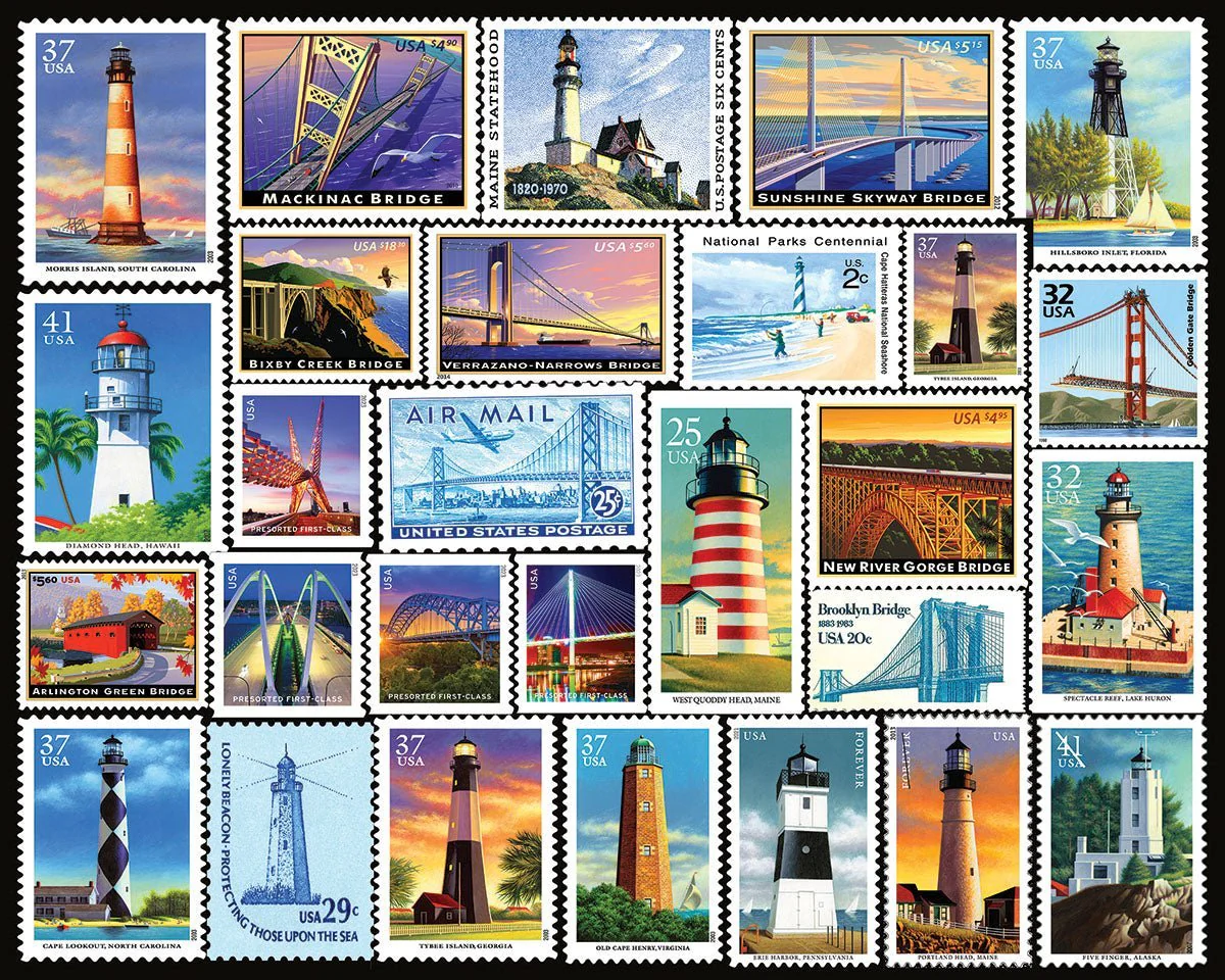 Set of 3: Stamps Collectors Bundle 1000 piece - Image 5