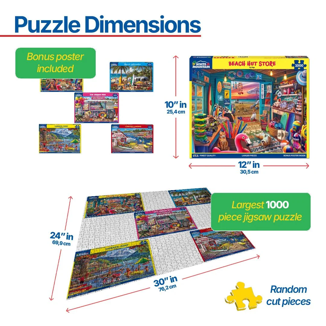 Set of 5: Summer Fun Bundle 1000 piece - Image 3