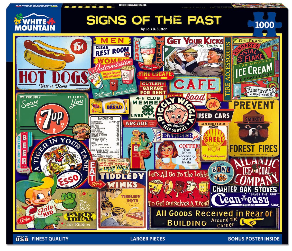 Signs Of The Past (2022pz) - 1000 Piece Jigsaw Puzzle - Image 2