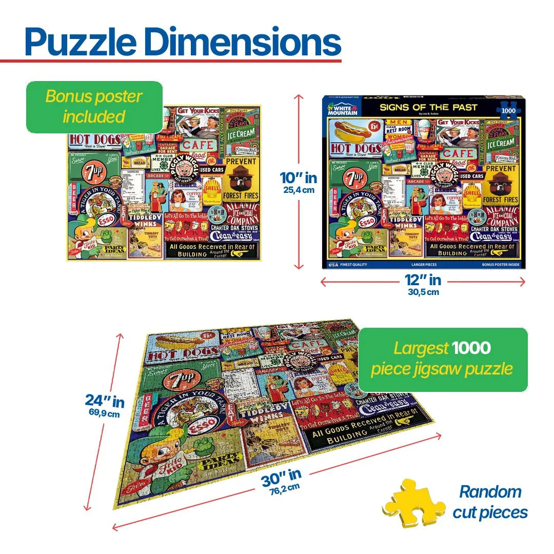 Signs Of The Past (2022pz) - 1000 Piece Jigsaw Puzzle - Image 3