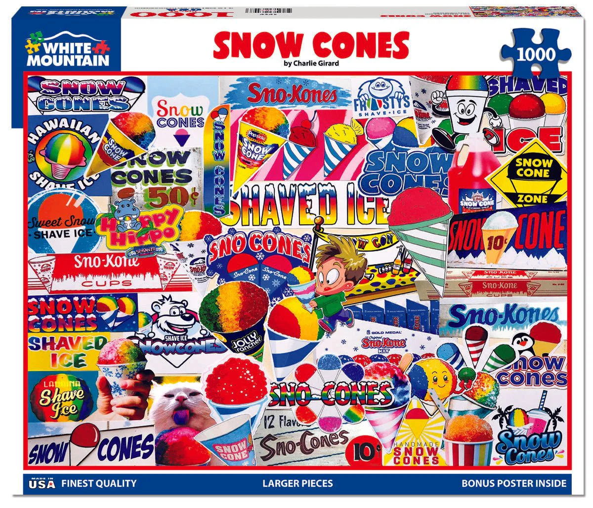 Snow Cones (1969pz) - 1000 Piece Jigsaw Puzzles - Image 2