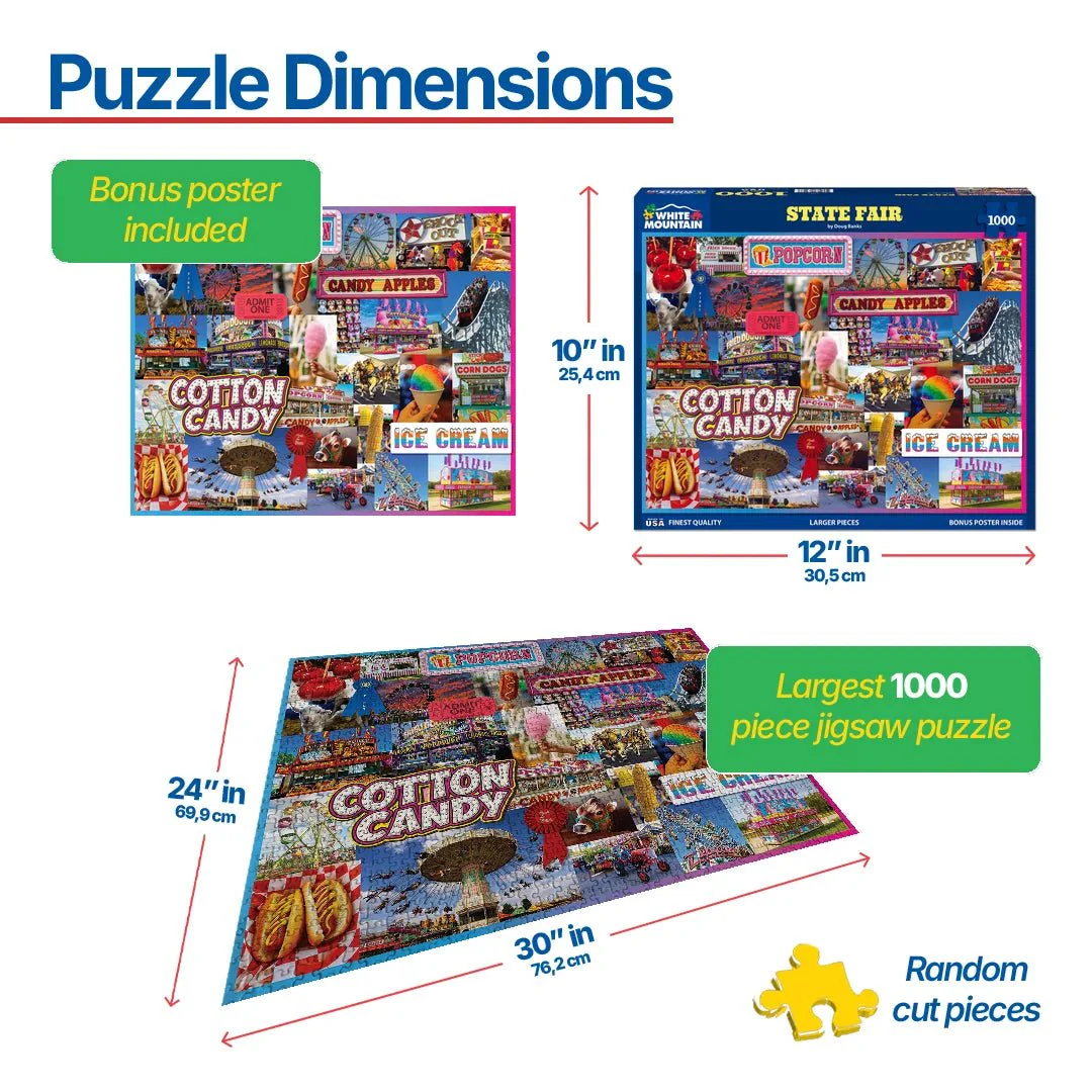 State Fair (2191pz) - 1000 Piece Jigsaw Puzzle - Image 3