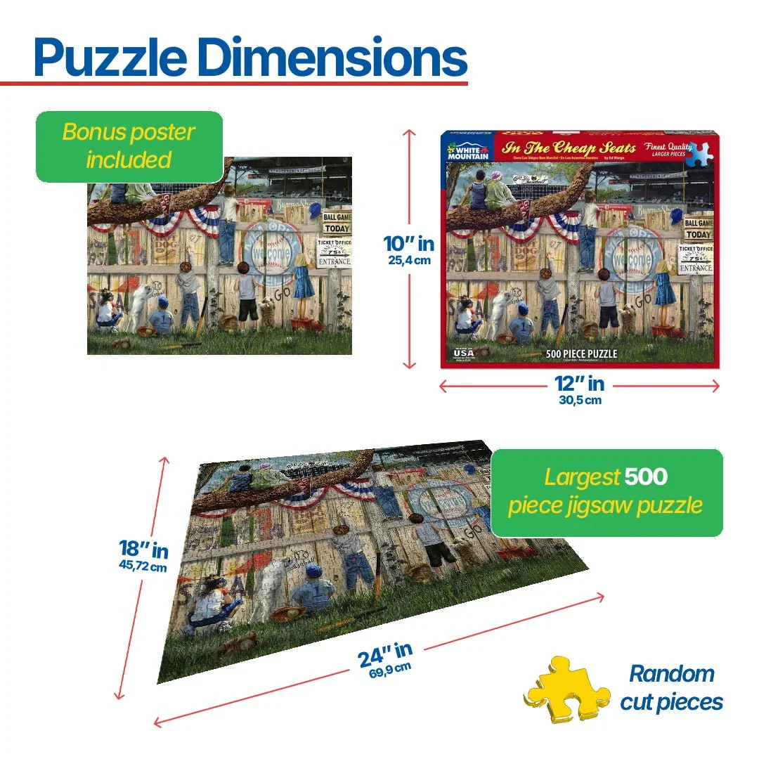 The Cheap Seats (1396pz) - 500 Pieces - Image 3