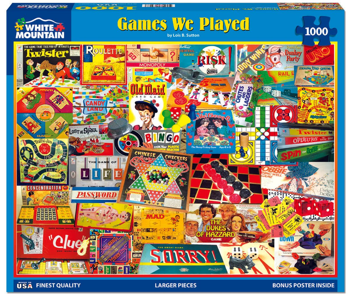 The Games We Played (924pz) - 1000 Pieces - Image 2