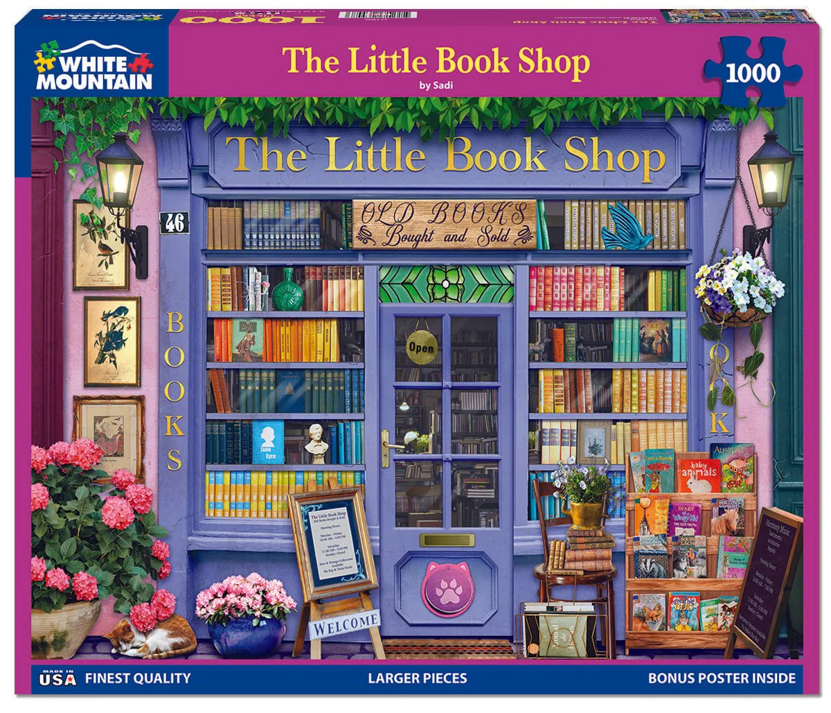 The Little Book Shop (2094pz) - 1000 Piece Jigsaw Puzzle - Image 2