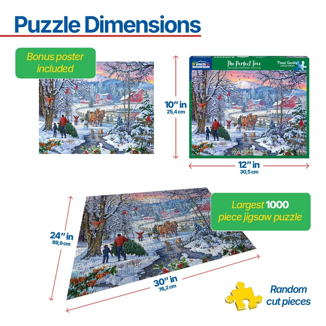 The Perfect Tree (1697pz) - 1000 Piece Jigsaw Puzzle - Image 3