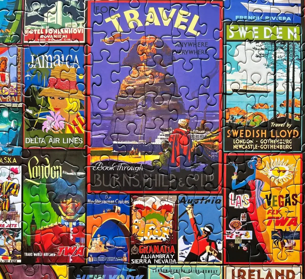 Travel The World (1153pz) - 500 Pieces - Image 8