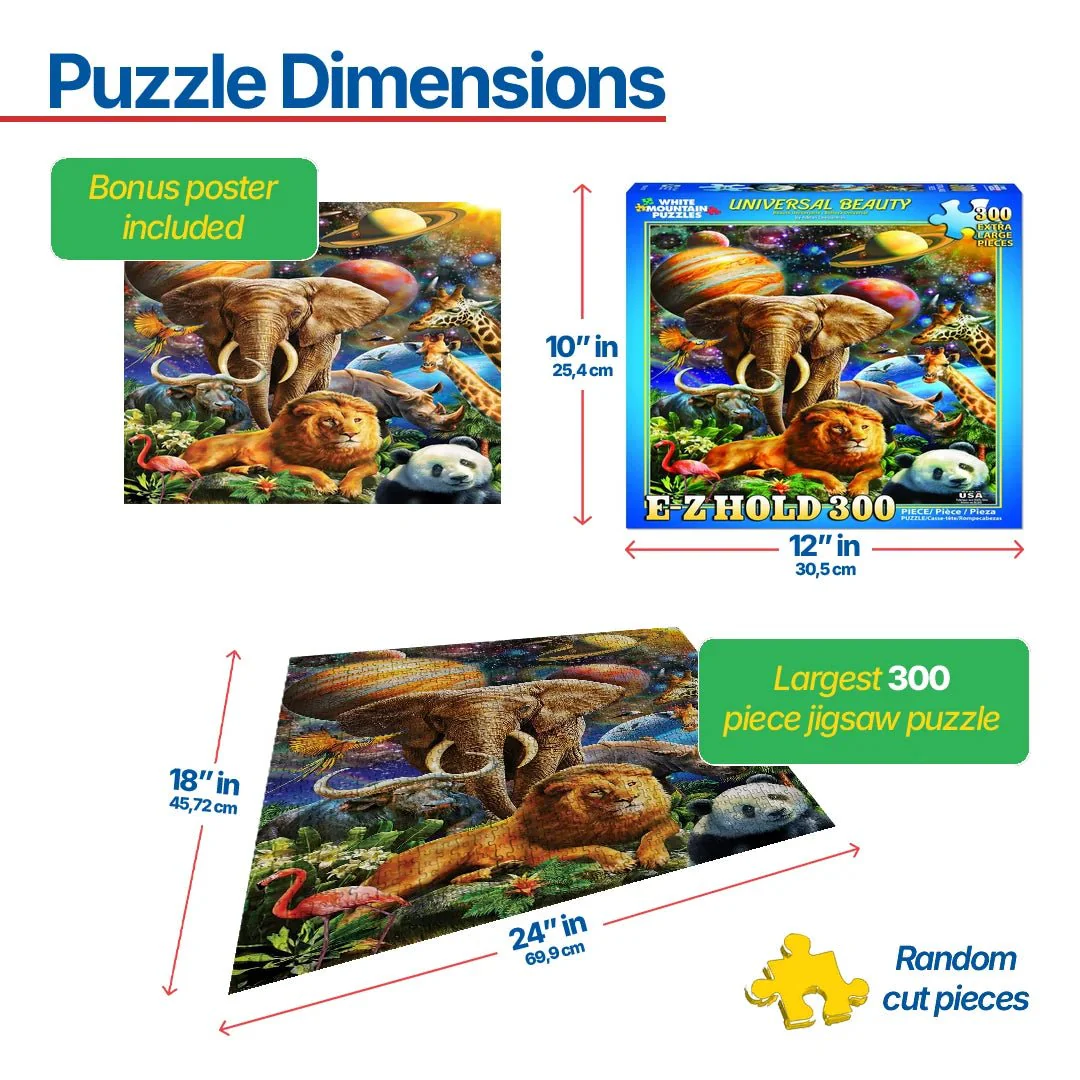 Universal Beauty (1370pz) - 300 Piece Jigsaw Puzzle - Image 3